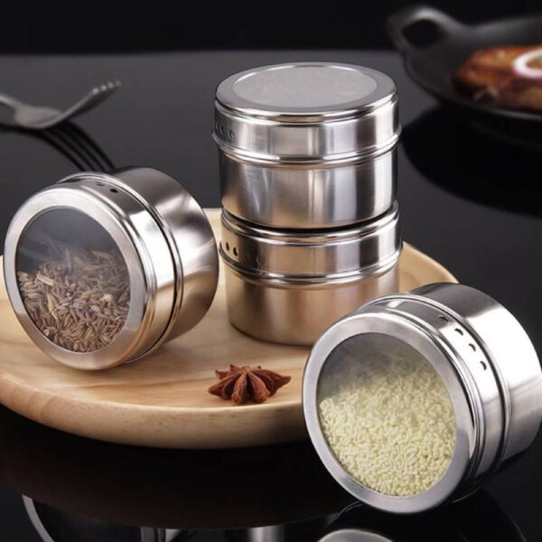 علب بهارات مغناطيسية